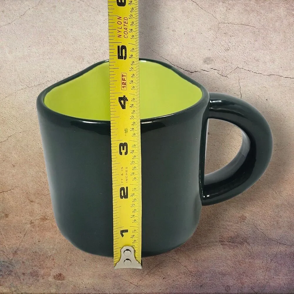 Tabitha Brown for Target Avocado Mug Stoneware Coffee Cup Green Pit Novelty Lg